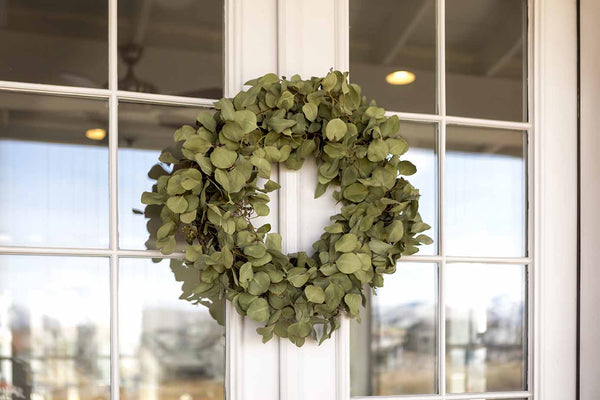 DIY Fresh Greenery Wreath