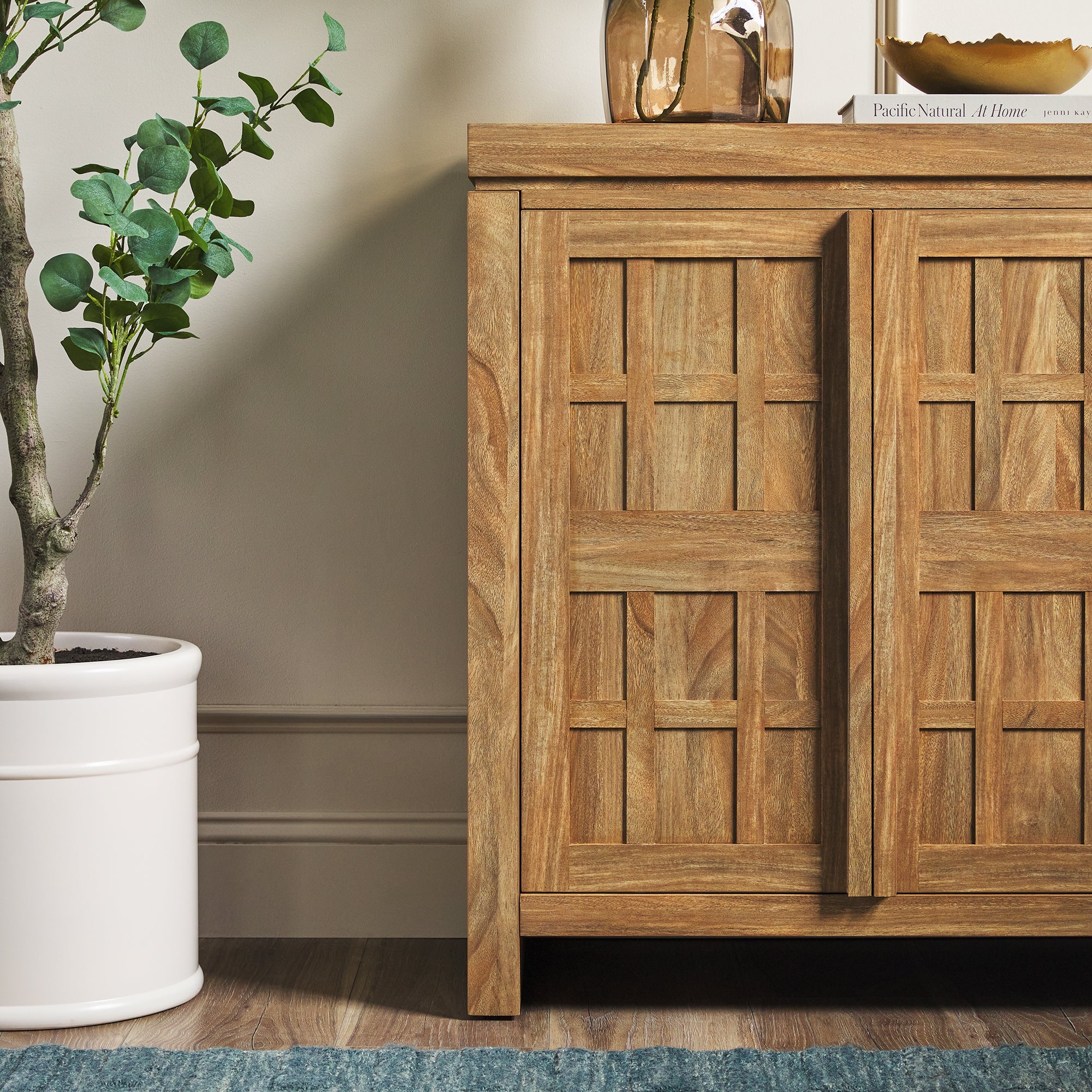 Booker Collection: Windowpane TV Stands & Accent Cabinets – Walker