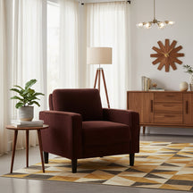 Weld Rust 32-Inch Modern Accent Chair