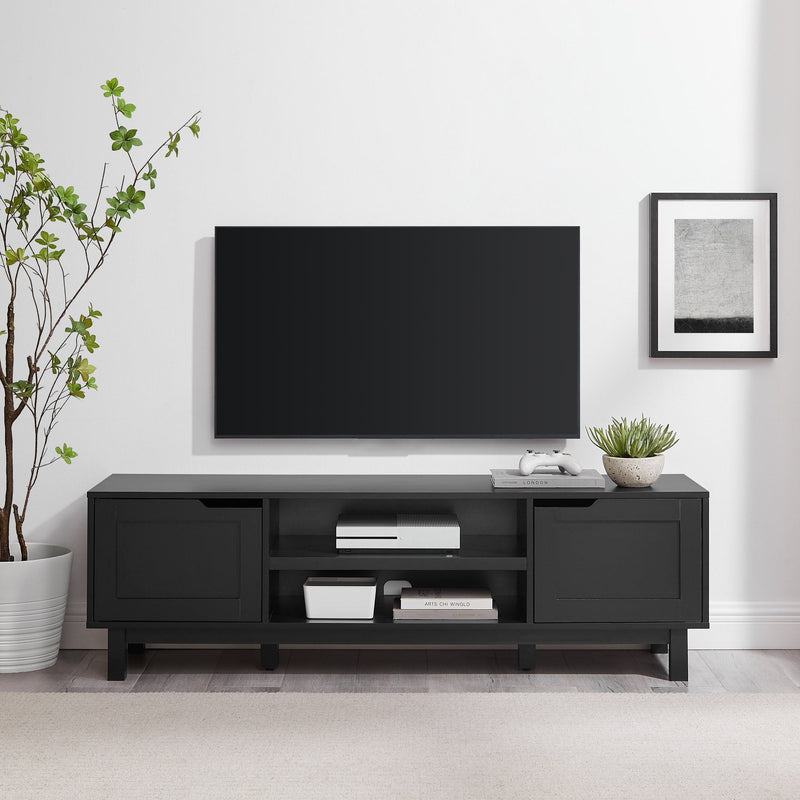 Modern 2-Door TV Stand for TVs up to 65” Living Room Walker Edison 
