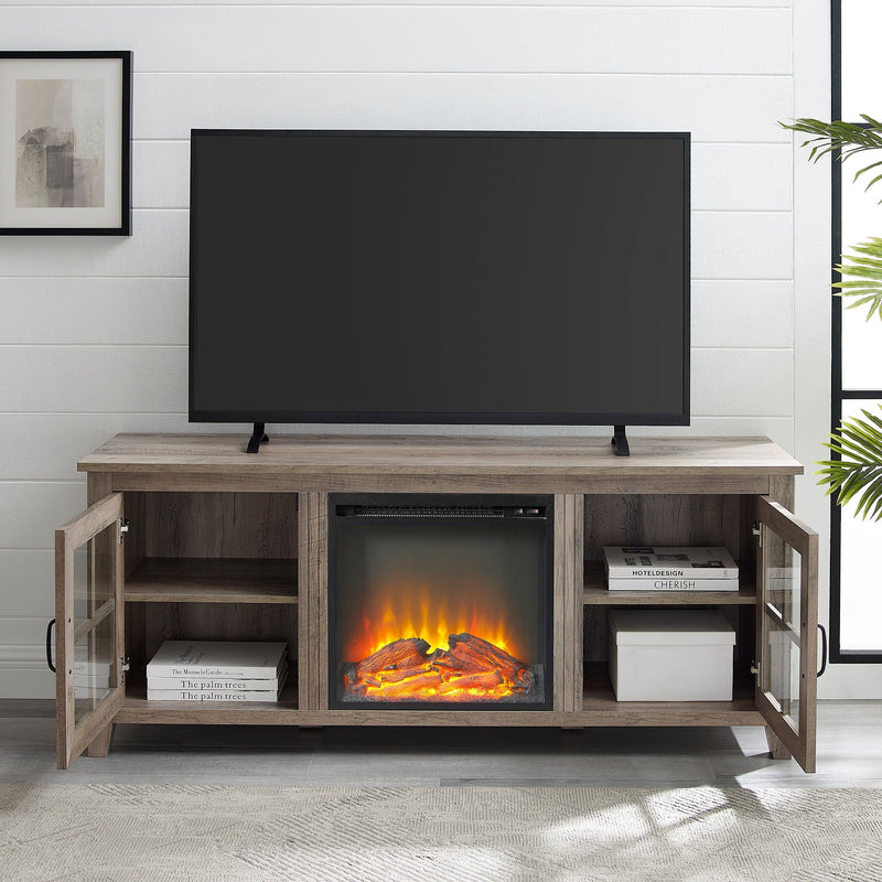 Essential Fireplace TV Stand Fireplace Walker Edison 