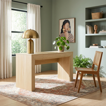 Amira Modern Curve Writing Desk