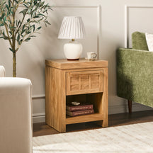 Booker Modern 1 Drawer Nightstand & Side Table
