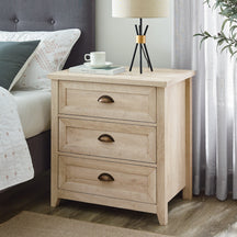 Odette 3 Drawer Nightstand Bedroom Walker Edison