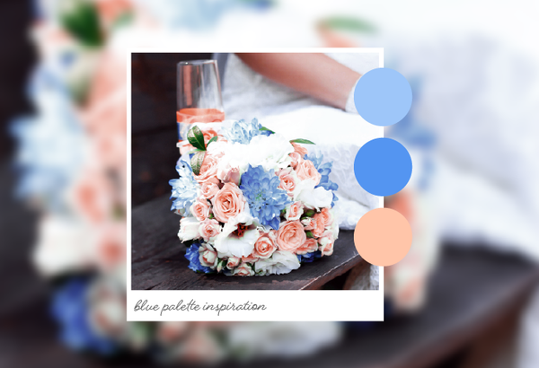 Wedding Colors with Blue