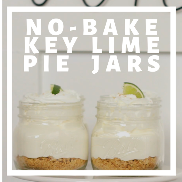 No-Bake Key Lime Pie in a Jar