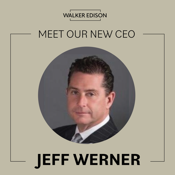 Walker Edison announces Jeff Werner as their new Chief Executive Officer effective June 1, 2022.