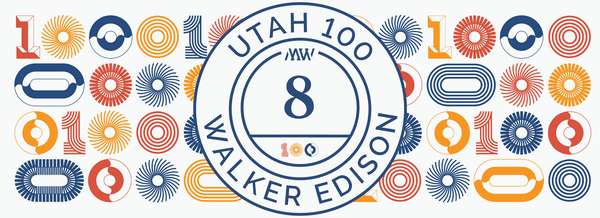 WALKER EDISON HONORED AS NO. 8 IN UTAH 100