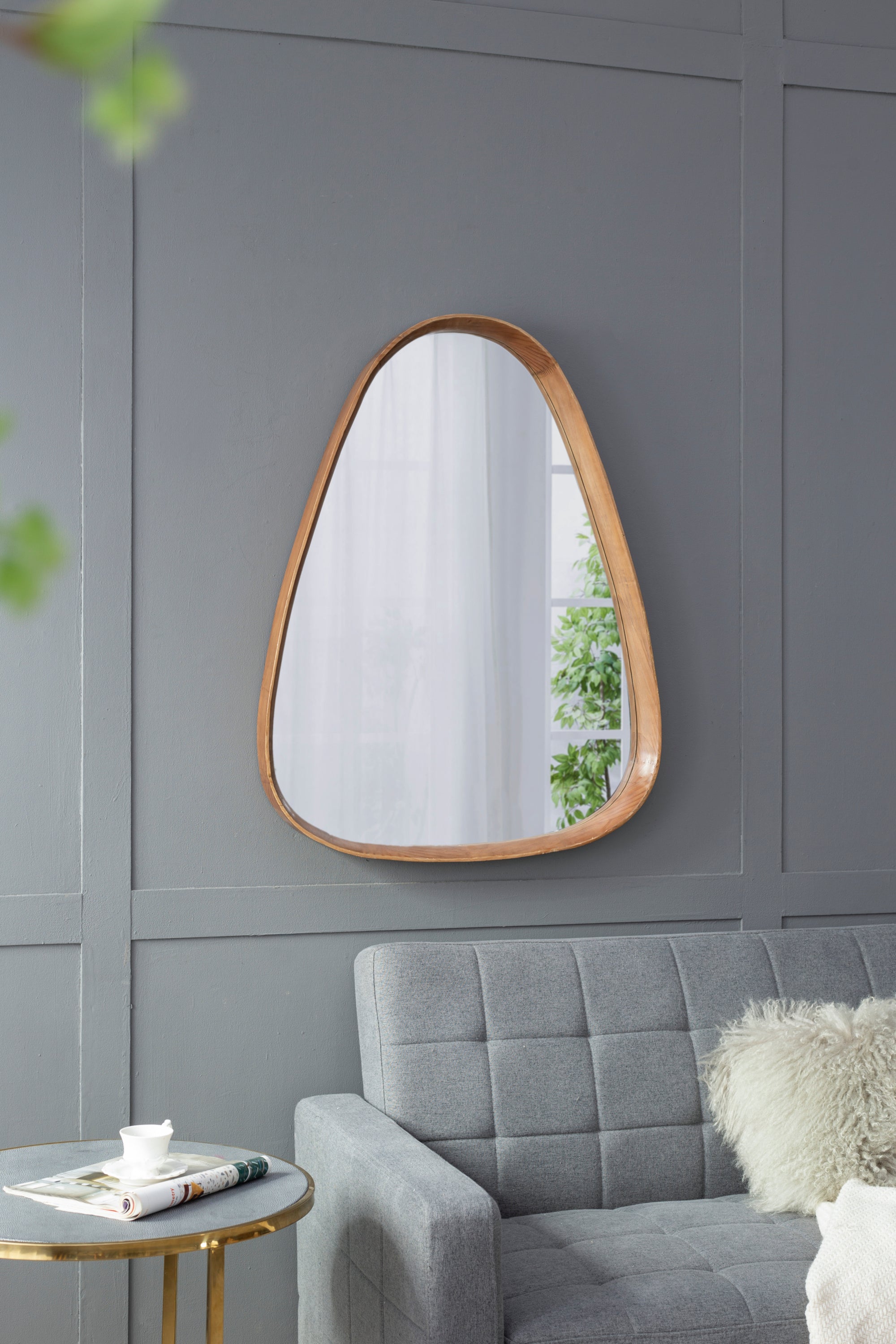 Walker Edison Curve Design Mirror - Thumbnail 5