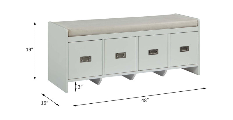 Walker Edison | Entryway Bench with Storage