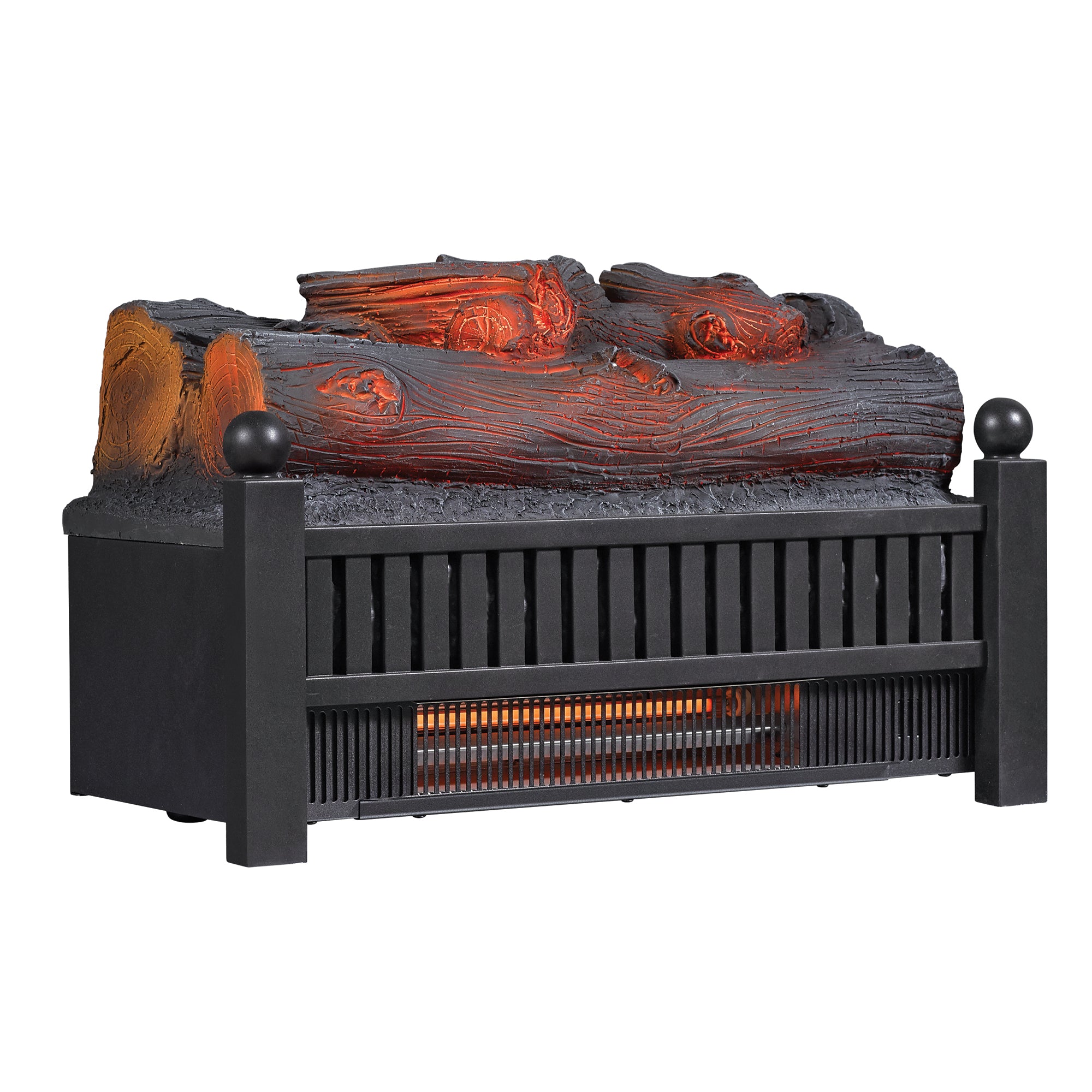 duraflame® Electric Infrared Log Set with Crackling Sound Effect