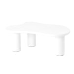 Walker Edison | Sleek Cloud-shape Design Coffee Table Thumbnail