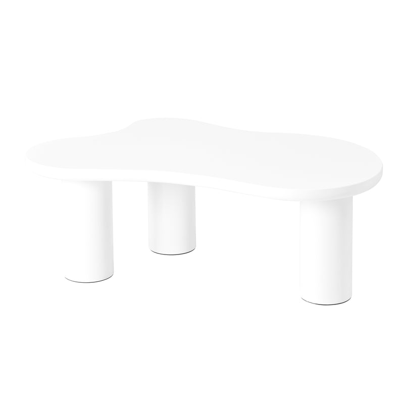 Walker Edison | Sleek Cloud-shape Design Coffee Table