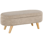 Walker Edison | Teddy Storage Ottoman Bench for any room Thumbnail