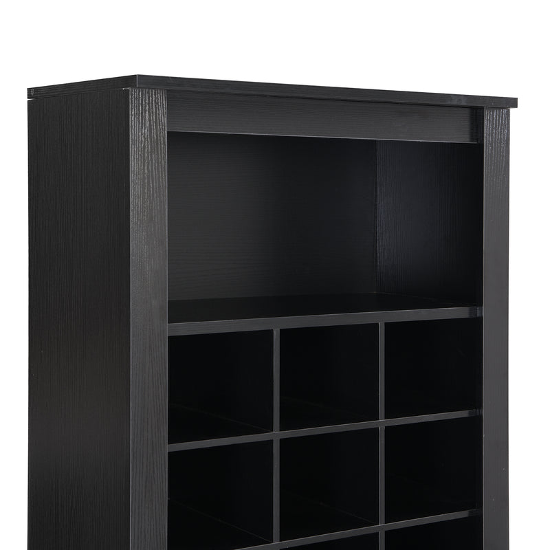 Walker Edison | Contemporary Design 30 Shoe Cubby Storage Cabinet