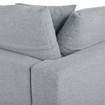 Walker Edison | Linen Modular 134" U-Shape Sectional Sofa with 2 Ottomans Thumbnail