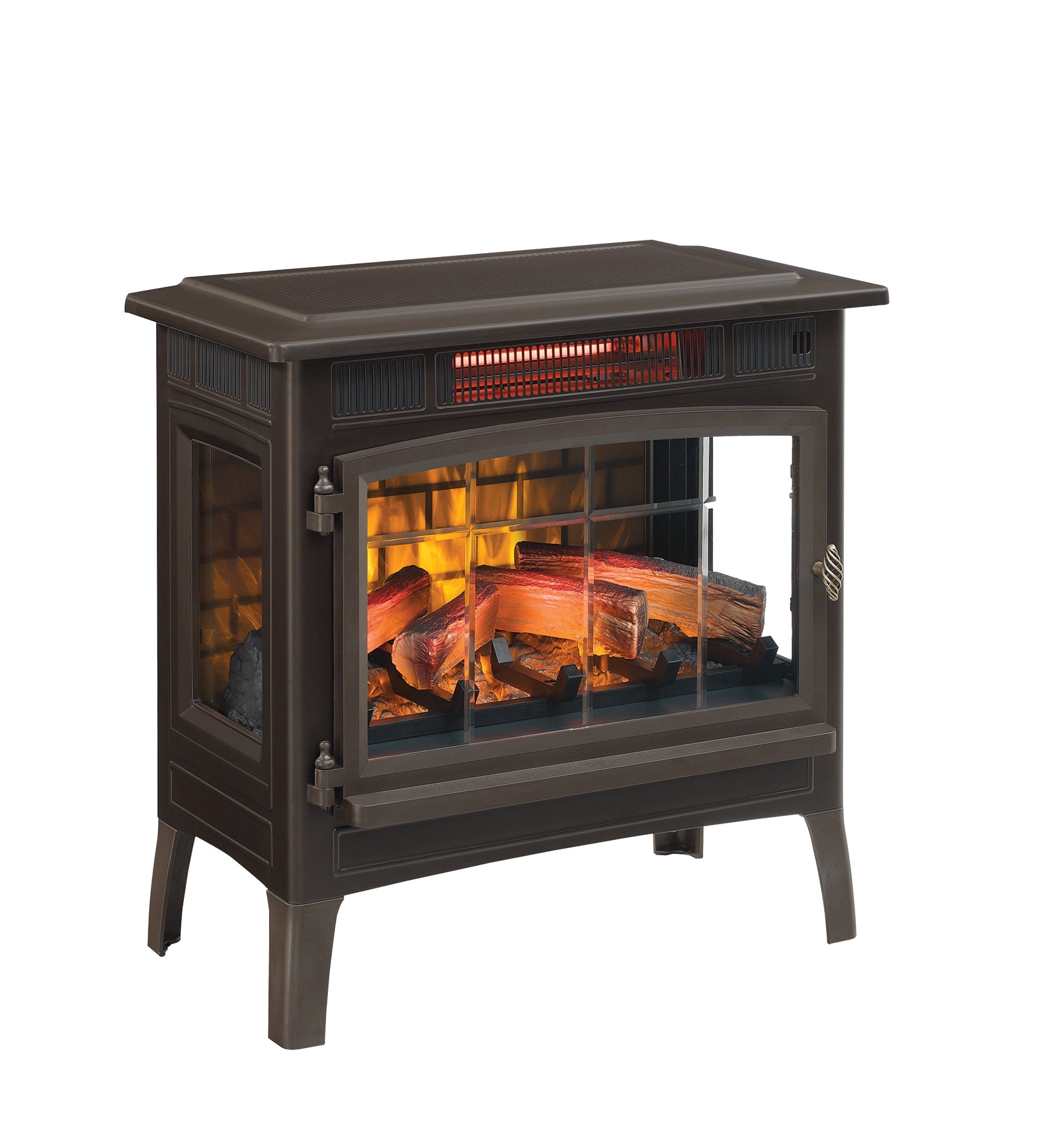 duraflame® Electric Infrared Fireplace Stove Heater with 3D Flame