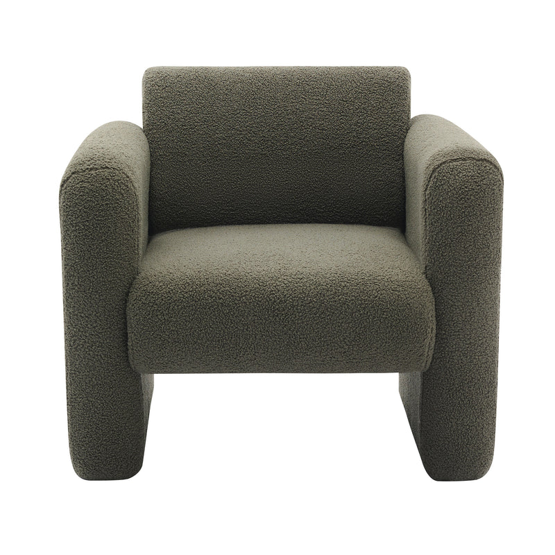 Walker Edison | Sherpa Modern Cloud Accent Chair