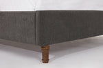 Walker Edison | Velvet Tall 54" Headboard Upholstered Queen Bed Thumbnail