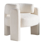 Walker Edison | Boucle Cloud Accent Chair Beige Thumbnail