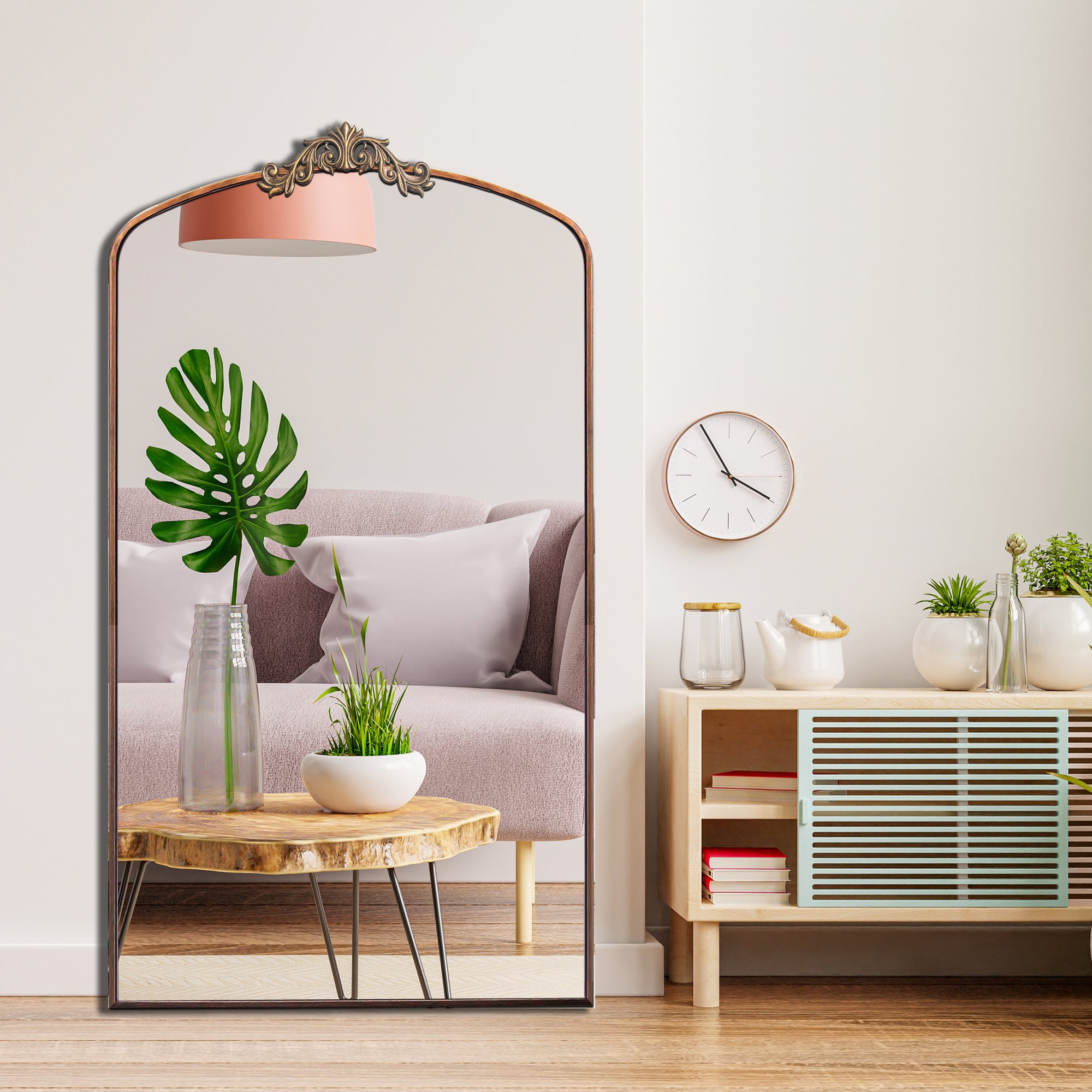 Walker Edison Arched Mirror - Thumbnail 2