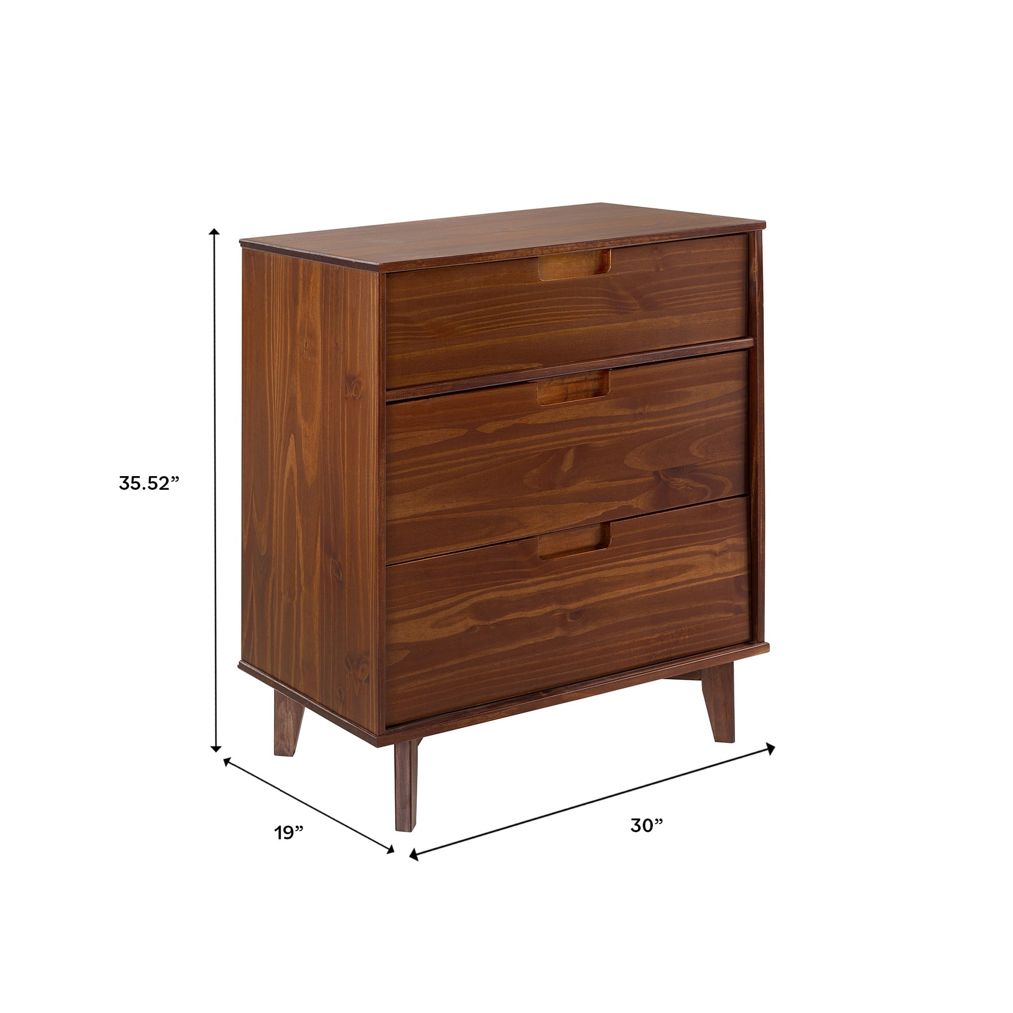 Best MidCentury Modern Dresser Solid Wood Collection Walker Edison