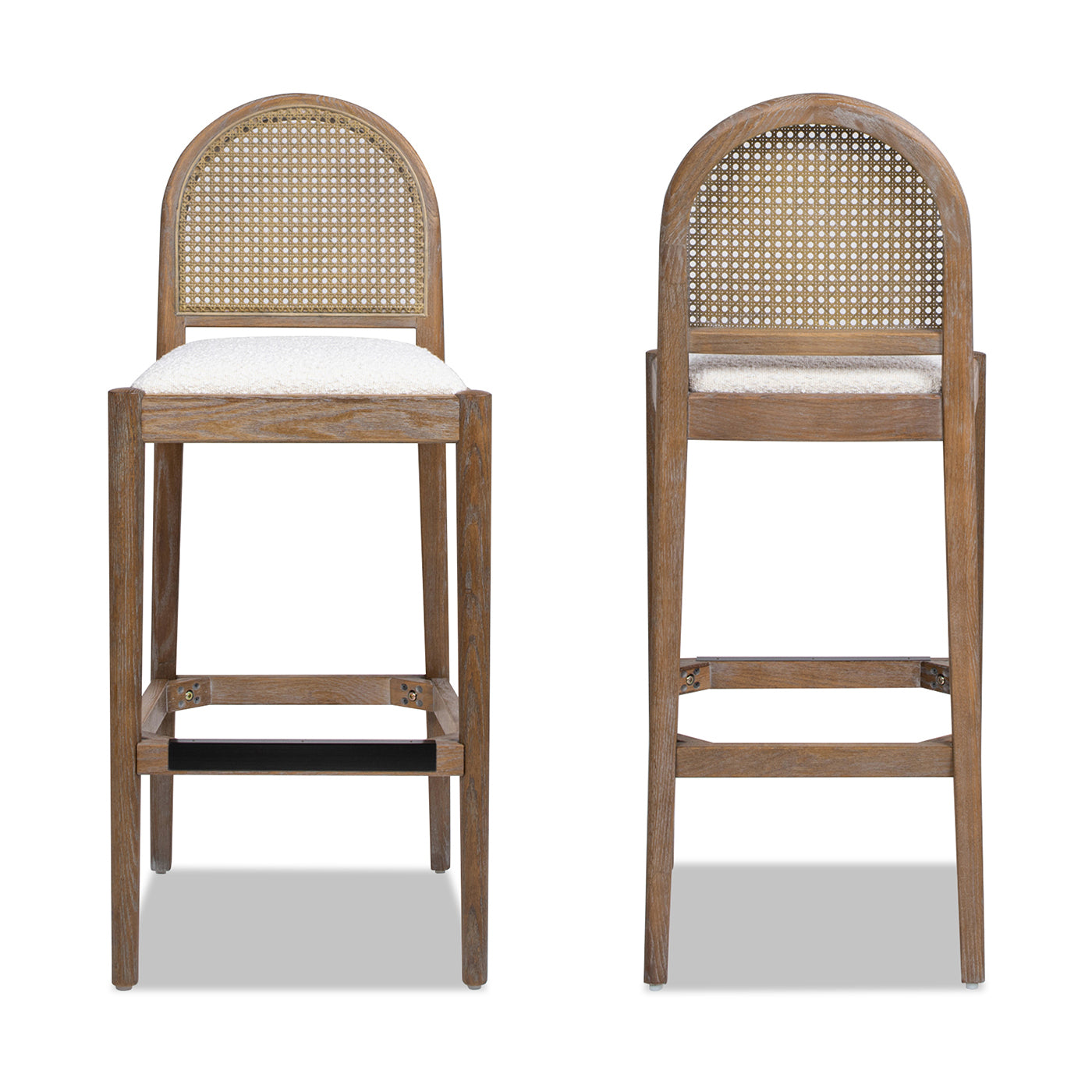 Walker Edison Panama Bar Stool - Thumbnail 4