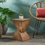 Walker Edison | Hourglass Modern Side Table Thumbnail