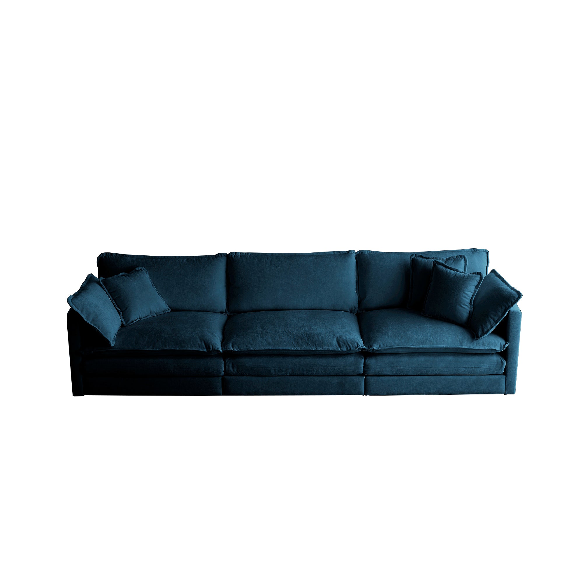 Walker Edison Cloud Loveseat Sofa - Thumbnail 4