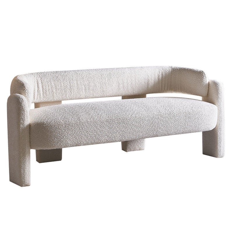 Walker Edison | Boucle Modern Sofa