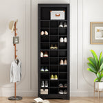 Walker Edison | Contemporary Design 30 Shoe Cubby Storage Cabinet Thumbnail