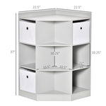 Walker Edison | Kids Corner Cubby Storage Cabinet Thumbnail