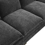 Walker Edison | Chenille Pillow Top Cloud L-shape Sectional Sofa with Chaise Lounge Thumbnail