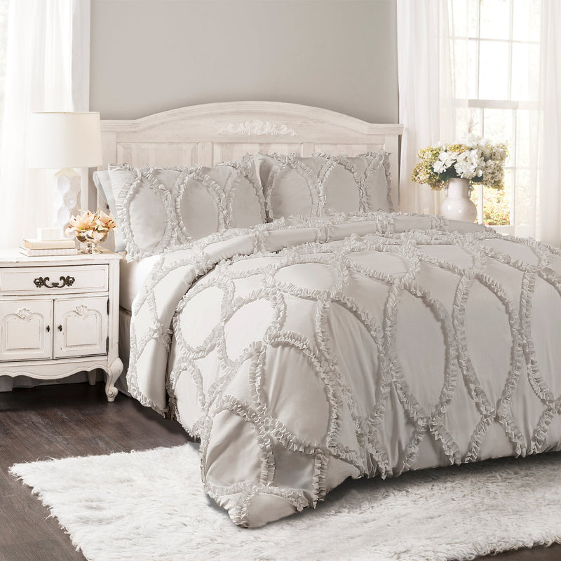 LushDecor - Avon 3 Piece Comforter Set