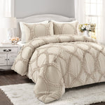 LushDecor - Avon 3 Piece Comforter Set Thumbnail