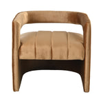 Walker Edison | Modern Luxury Curved Velvet Accent Chair Thumbnail