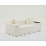 Walker Edison | Boucle Cloud Sofa Set Thumbnail