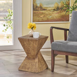 Walker Edison | Hourglass Modern Side Table Thumbnail