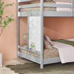 Skyler Contemporary Wood Twin over Twin Bunk Bed Thumbnail