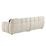 Walker Edison | Marshmallow Cloud Boucle 3 Seater Sofa Thumbnail