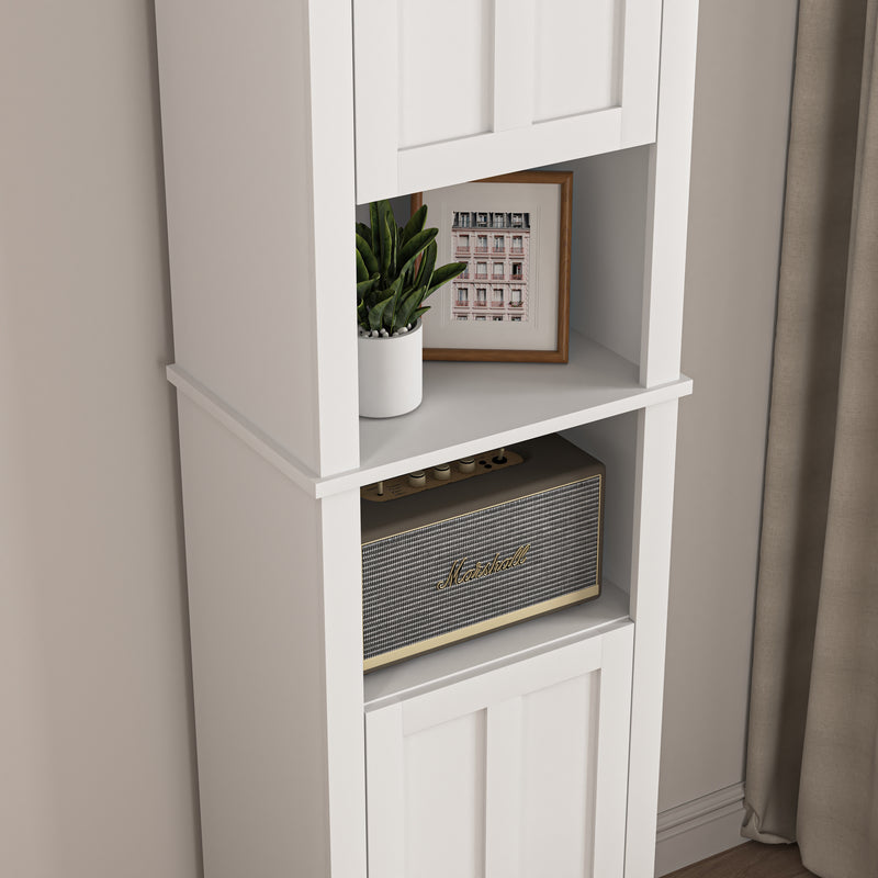 Walker Edison | Tall Slim Storage Cabinet