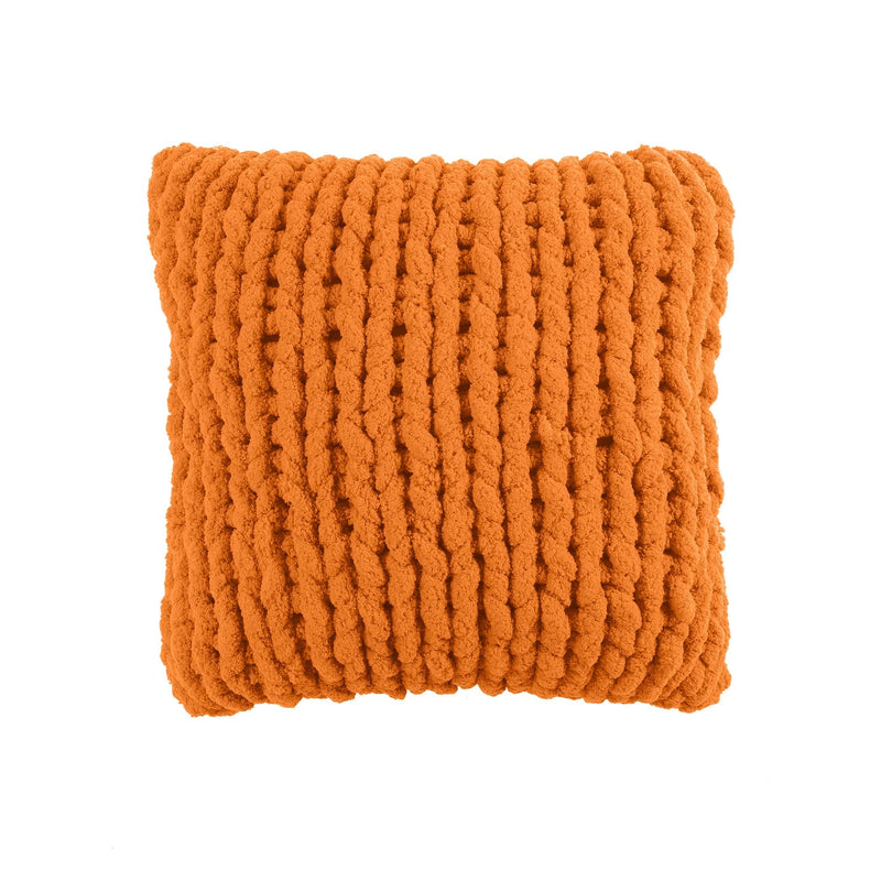 LushDecor - Ella Chunky Knit Decorative Pillow