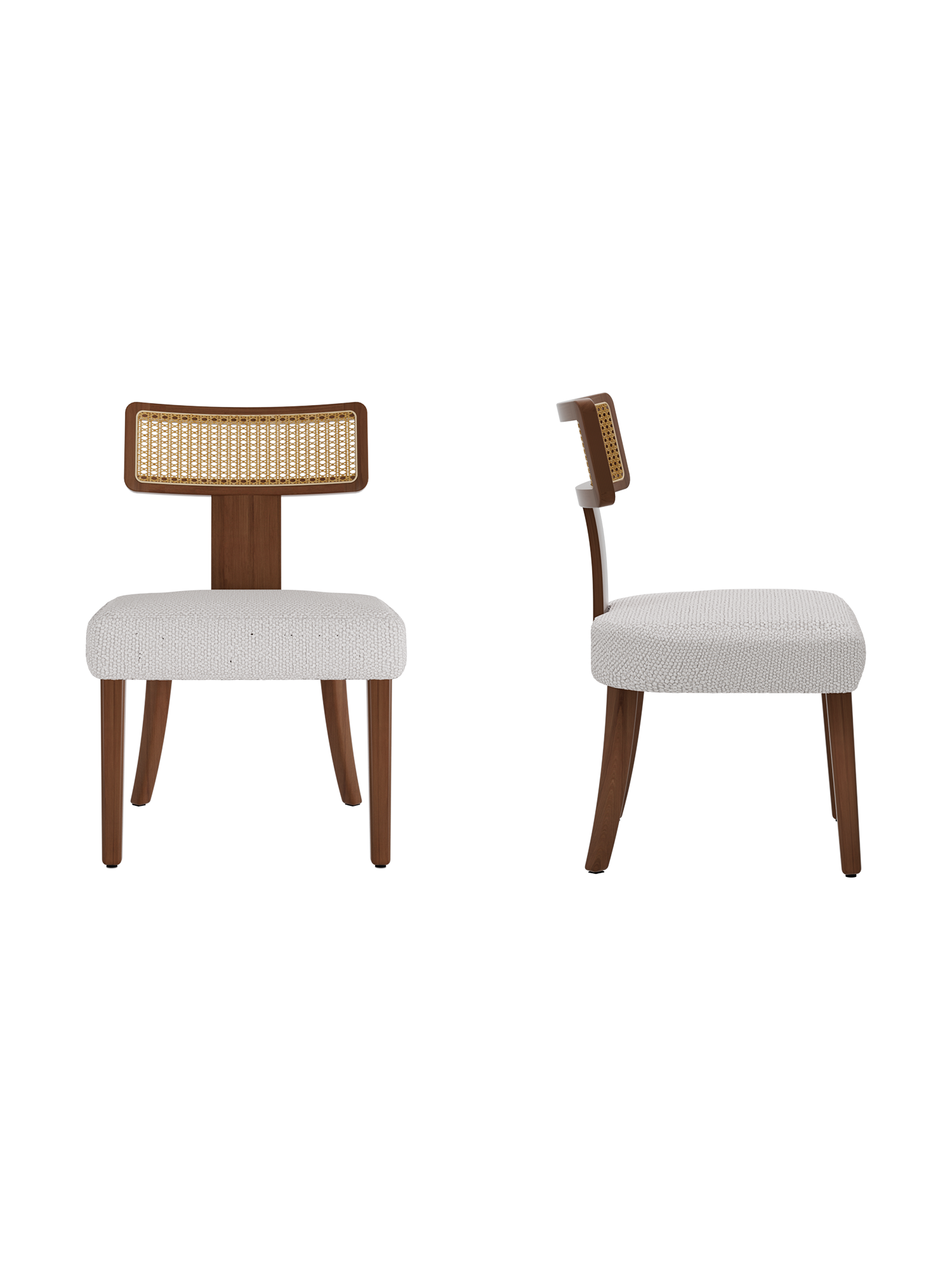 Walker Edison Mid Century Modern Dining Chairs - Thumbnail 4