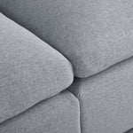 Walker Edison | Linen Modular 134" U-Shape Sectional Sofa with 2 Ottomans Thumbnail