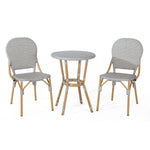 Walker Edison | Outdoor French Bistro Chat Set Thumbnail