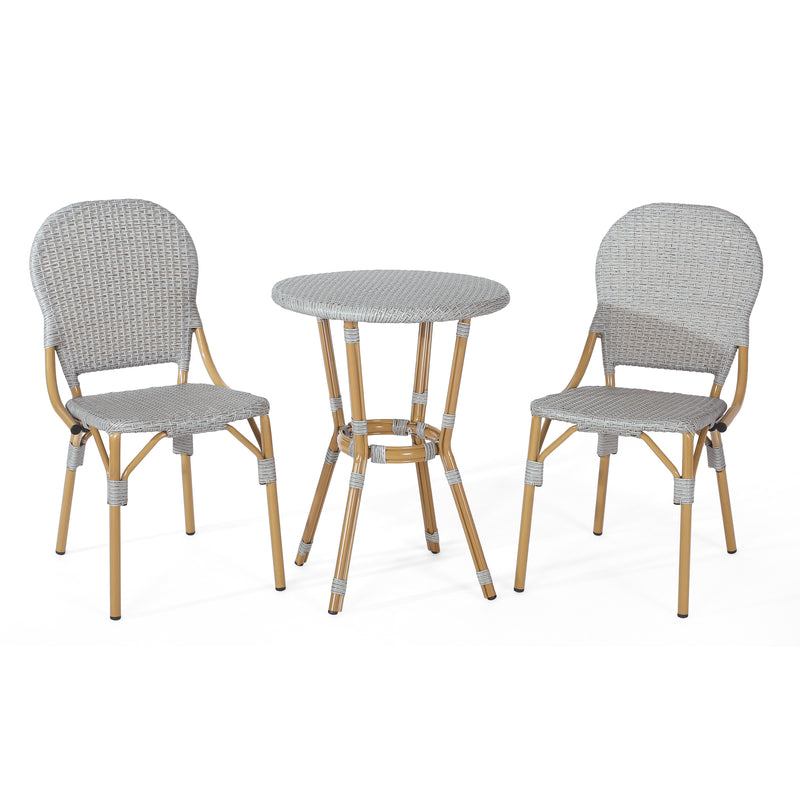 Walker Edison | Outdoor French Bistro Chat Set