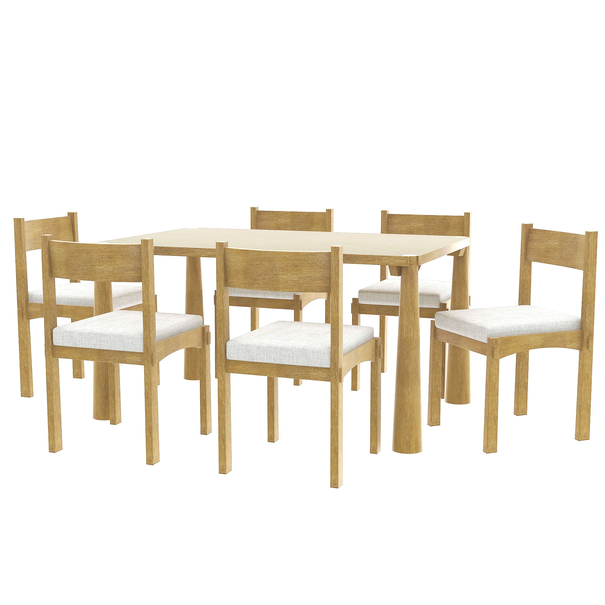 Walker Edison Dining Table Set