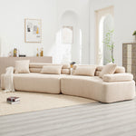 Walker Edison | Boucle Modular Sleek Sofa Thumbnail