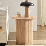 Walker Edison | Fluted Side Accent Table Thumbnail