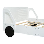 Walker Edison | Full Size Car Shaped Platform Bed Thumbnail